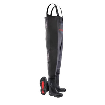 Dunlop Purofort +Rugged Full Safety Rigger Boots Black Size 9 C76204309