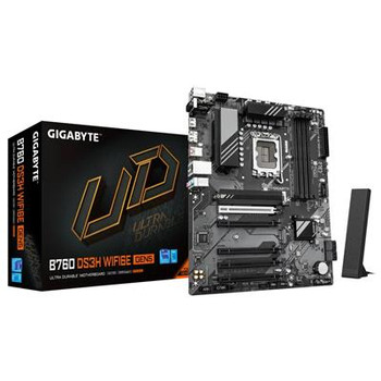 Gigabyte B760 DS3H WF6E GEN5 Socket 1700/B760/Ddr5/S-Ata 6Gb/S/Atx B760 DS3H WF6E GEN5