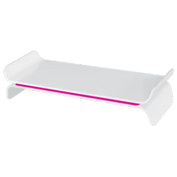 Leitz Ergo WOW Adjustable Monitor Stand Pink 65040023