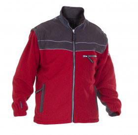 Hydrowear Kiel Fleece Red/Grey Size M HYD2602FLREGYM