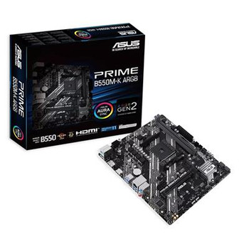 Asus PRIME B550M-K ARGB Socket Am4/B550/Ddr4/S-Ata 6Gb/S/Micro Atx PRIME B550M-K ARGB