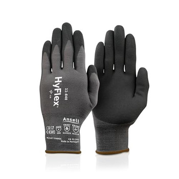 Ansell Hyflex 11-840 Glove Black Size L AN11-840L
