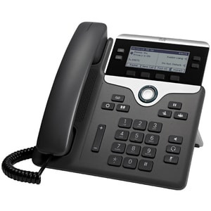 Cisco 7841 Ip Phone Corded Corded Wall Mountable 4 X Total Line Voip 8.9 Cm 3.5" CP-7841-K9=