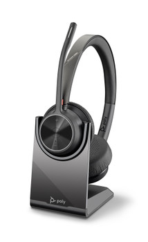HP Poly Voyager 4320 UC USB-A Wireless Stereo Headset & Stand HPPOLY4320UCSTEREOUSBASTD