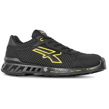 Upower Matt Light Safety Shoes Esd Black Size 11 UPRV2001411