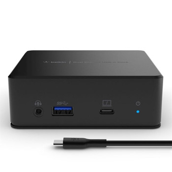 Belkin USB-C Dual Display Docking Station USB 3.2 Gen 1 3.1 Gen 1 Type-C Black INC002VFBK