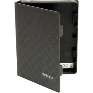 Startech 2.5In Anti-Static Hard Drive Protector Case Black 3Pk Plastic Black 1 H HDDCASE25BK