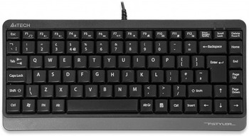 A4tech FK11 Fstyler Multimedia Compact Keyboard  Layout A4TECH-FK11-BLACK