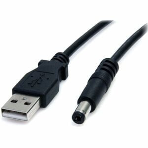 Startech 3 Ft Usb To Type M Barrel 5V Dc Power Cable Charge Your 5V Dc Devices U USB2TYPEM