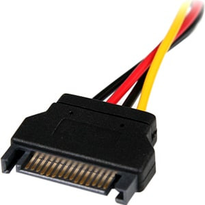 Startech 15 Cm Sata To Lp4 Power Cable Adapter F/M Connect An Ide Hard Drive To LP4SATAFM6IN