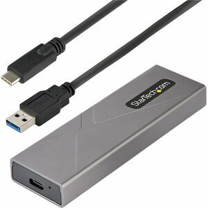 Startech Usb-C 10Gbps To M.2 Nvme Or M.2 Sata Ssd Enclosure Tool-Free M.2 Pcie/S M2-USB-C-NVME-SATA