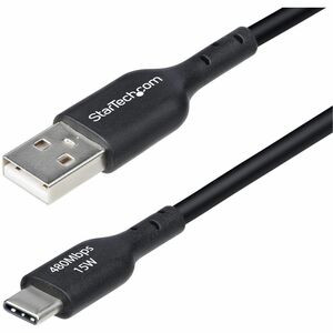 Startech 30Cm 1Ft Usb-A To Usb-C Charging Cable Charge & Sync 3A Usb 2.0 Tpe Jac USB2AC30CMBK
