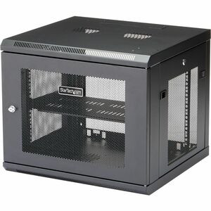 Startech 4-Post 9U Wall Mount Network Cabinet 19" Wall-Mounted Server Rack for D RK920WALM