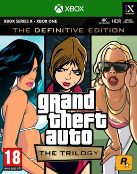 Grand Theft Auto Trilogy The Definitive Edition Microsoft XBox One Series X Game