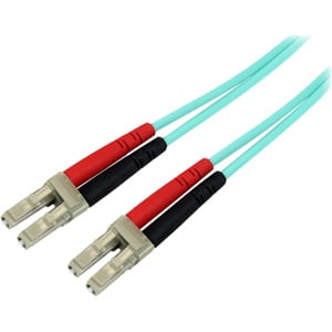 Startech 10M 30Ft Lc/Upc To Lc/Upc Om3 Multimode Fiber Optic Cable Full Duplex 5 A50FBLCLC10