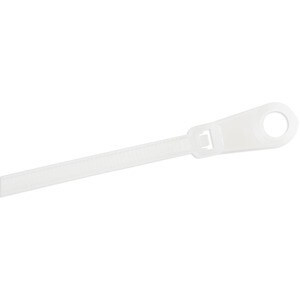 Startech 8"20Cm Cable Ties With Mounting Hole 2"52Mm Diameter 50Lb22Kg Tensile S CBMZTS10N8