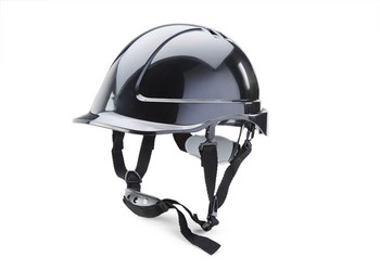 Beeswift Reduced Peak Safety Helmet Black BBSHRPBL