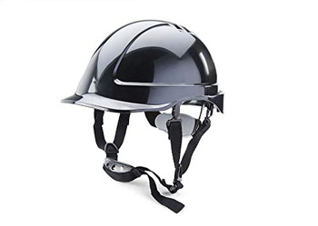 Beeswift Reduced Peak Safety Helmet Black BBSHRPBL