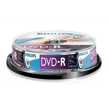 Philips Dvd-R 16X 10 Pk Spindle PHOVRG471016SP