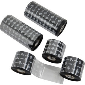 Zebra 2300 Performance Wax. Ribbon Length: 74 M Ribbon Width: 6.4 Cm Product Col 02300GS06407