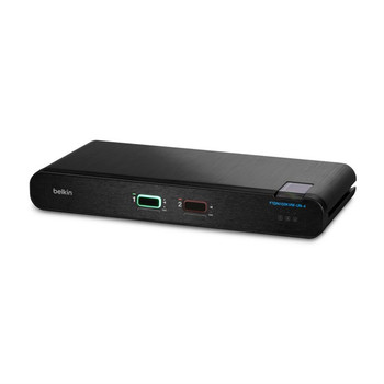 Belkin 2-Port Single Head DP/HDMI to DP/HDMI Video Secure Desktop KVM Switch PP4 F1DN102KVM-UN-4
