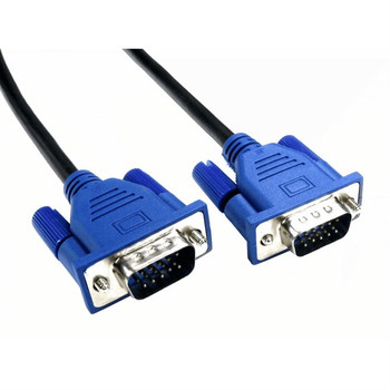 Cables Direct CDEX-LPLZ-01BL VGA cable 1 m VGA D-Sub BlackBlue CDEX-LPLZ-01BL