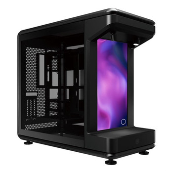 Cooler Master MasterFrame 360 STAGE LCD Full Tower Black Transparent MF360-KHNN-S02