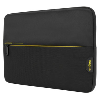 Targus CityGear 3 39.6 cm 15.6 Sleeve case Black Yellow" TSS994GL