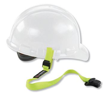 Ergodyne Elastic Hard Hat Lanyard Clamp Yellow EY3155