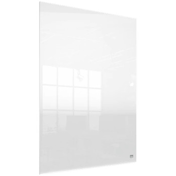 Nobo Transparent Acrylic Mini Whiteboard Desktop or Wall Mounted 600x450mm 19156 1915618