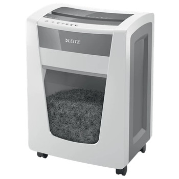 Leitz IQ Office Pro Micro Cut Paper Shredder P5 30L - White 80051000 80051000