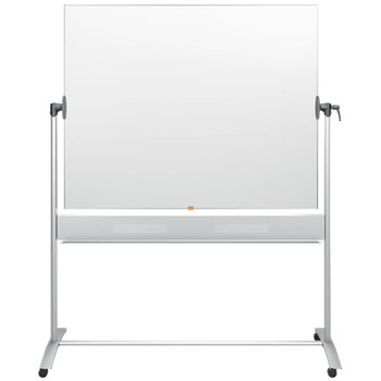 Nobo Steel Magnetic Mobile Whiteboard 1500x1200mm 1901031 1901031
