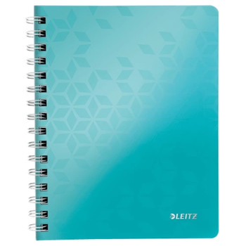 Leitz WOW Notebook A5 ruled wirebound with PP cover 46390051 46390051