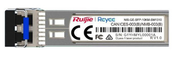 Ruijie NIS-GE-SFP-10KM-SM1310 Network Transceiver Module NIS-GE-SFP-10KM-SM1310
