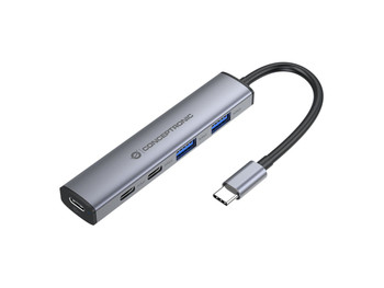 Conceptronic HUBBIES22G 4-Port Usb 3.2 Gen 1 Hub. 2 X HUBBIES22G
