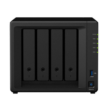 Synology DS418 + 4X ST4000VN008 Diskstation Ds418 Nas Mini DS418 + 4X ST4000VN008