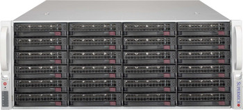 Supermicro CSE-846BE1C-R609JBOD Disk Array Rack 4U Black CSE-846BE1C-R609JBOD