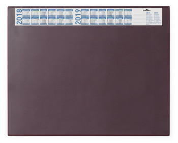 Durable 7204-03 720403 Desk Pad Burgundy 7204-03
