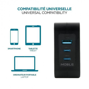 Mobilis 001365 Energia Charger - 100 W Wall 001365