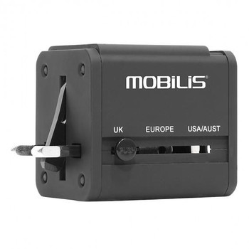 Mobilis 001243 Worldwide Travel Adaptor 2 001243