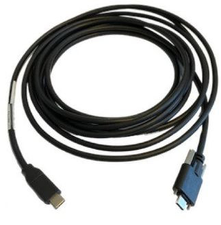 Zebra CBL-USB00400-USC00 Cable. USB 4M. Locking USB-C CBL-USB00400-USC00