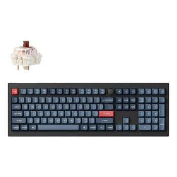 Keychron V6 Max keyboard Universal USB + RF Wireless + Bluetooth QWERTY  Engli V6M-D3-UK