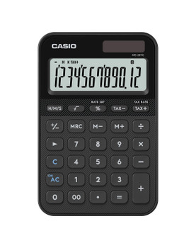 Casio MS-20YC-BK Ms-20Yc Calculator Desktop MS-20YC-BK