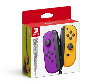 Nintendo HAC-A-JAQAA Joy-Con Black. Orange. Purple HAC-A-JAQAA