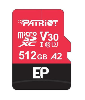 Patriot Memory PEF512GEP32MCX Ep V30 A2 512 Gb Microsdxc PEF512GEP32MCX