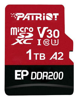 Patriot Memory PEF1TEP33MCX Ep Ddr200 1 Tb Microsd Uhs-I PEF1TEP33MCX