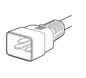 Juniper CBL-PWRC21RL-C20NA Power Cable 4.5 M C20 Coupler CBL-PWRC21RL-C20NA