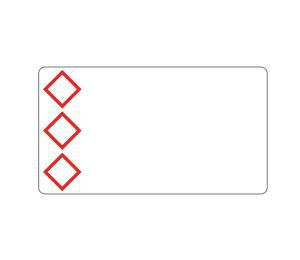Brother LTZ12055F3PI Self-Adhesive Label Rectangle LTZ12055F3PI