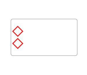 Brother LTZ12105F2PI Self-Adhesive Label Rectangle LTZ12105F2PI
