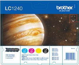 Brother LC1240VALBPRF Ink Cartridge 4 PcS LC1240VALBPRF